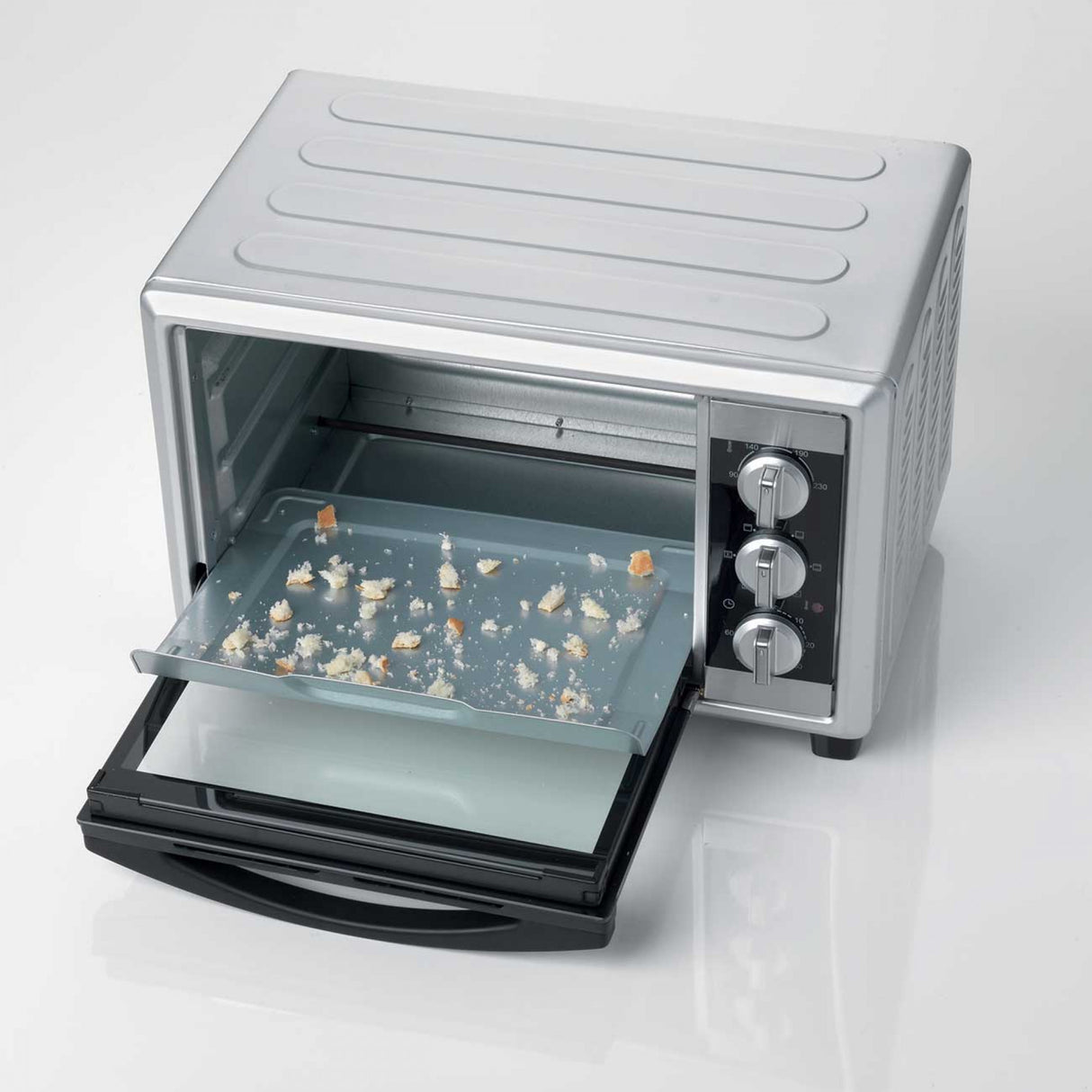 Ariete 985 Forno Elettrico Ventilato 30 litri - Bon Cuisine 300 - Doppio vetro - Temperatura max 230° - 1500 Watt - 6 posizioni cottura - Timer 60’