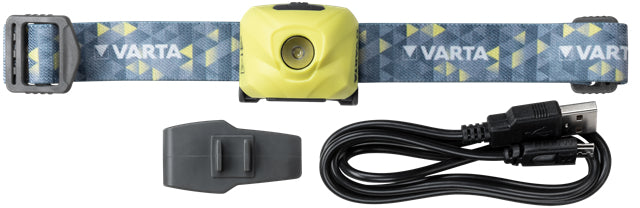 Varta OUTDOOR SPORTS ULTRALIGHT H30R Lime Torcia a fascia LED