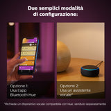 Philips Hue White and Color ambiance Lightstrip Plus V4 Striscia 2 m estensibile