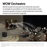 LG Soundbar SG10TY, 420W su 3.1 canali, Dolby Atmos, Wi-Fi, Design a filo muro