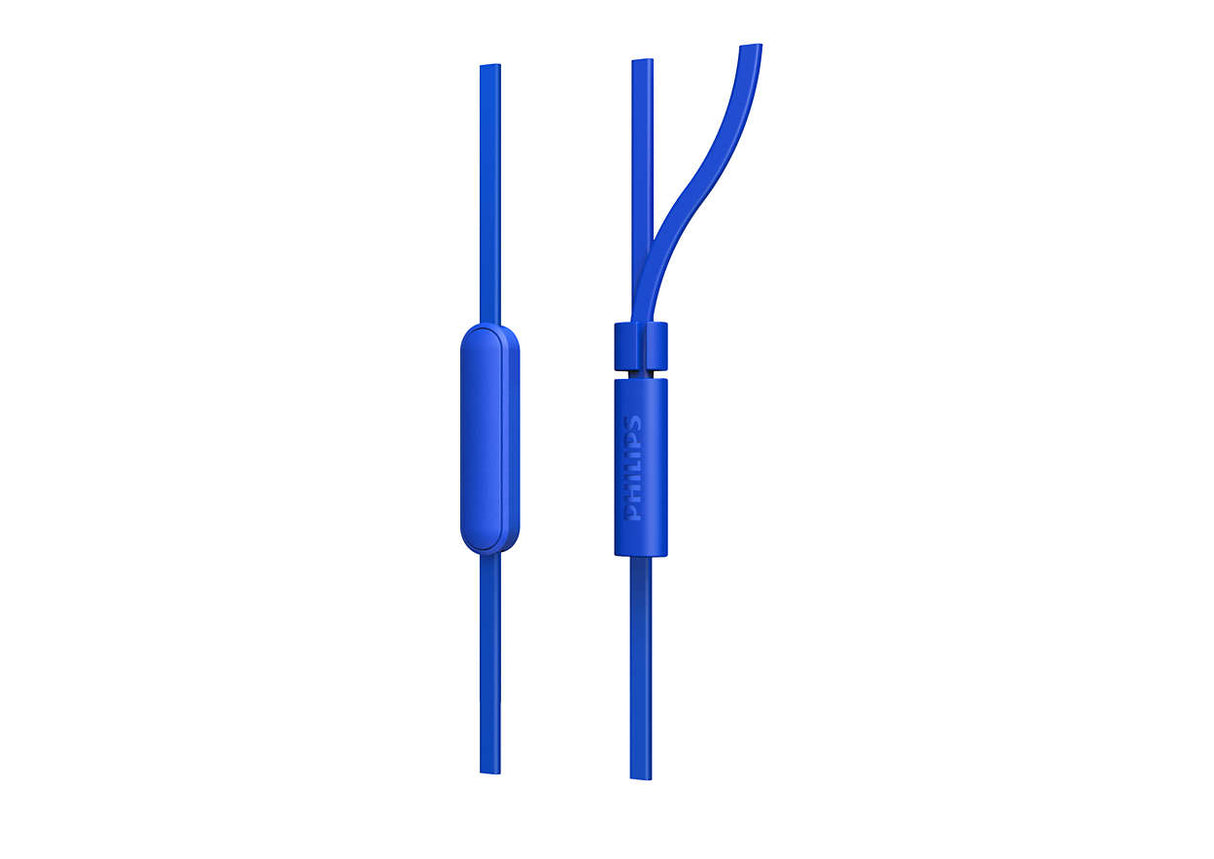 Philips TAE1105BL/00 cuffia e auricolare Cablato In-ear Musica e Chiamate Blu