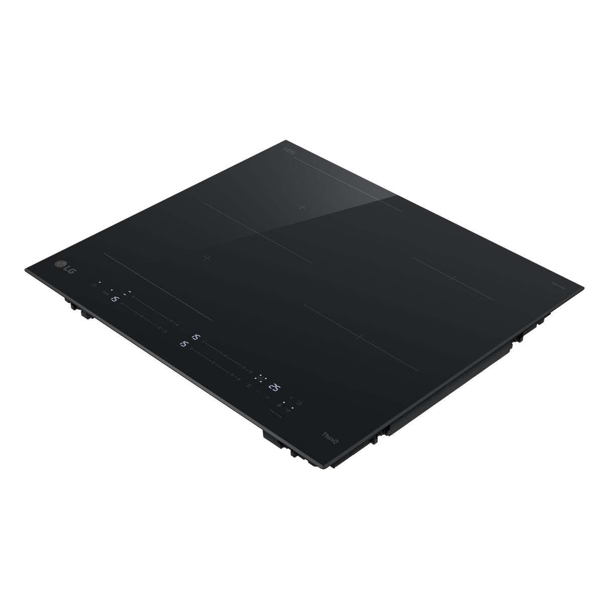 LG CBIZ2435B Piano cottura induzione 60cm, 7,4kW con limitatore, 4 zone, 1 flex, Wi-Fi