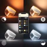 Philips Hue White and Color ambiance IRIS Lampada Smart da Tavolo Nera