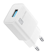 Cellularline ACHUSB18WSMLW Caricabatterie per dispositivi mobili Universale Bianco AC Interno
