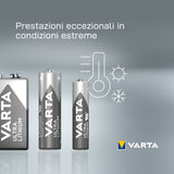 Varta Ultra Lithium, Batteria al litio, AA, Mignon, FR14505, Blister da 2