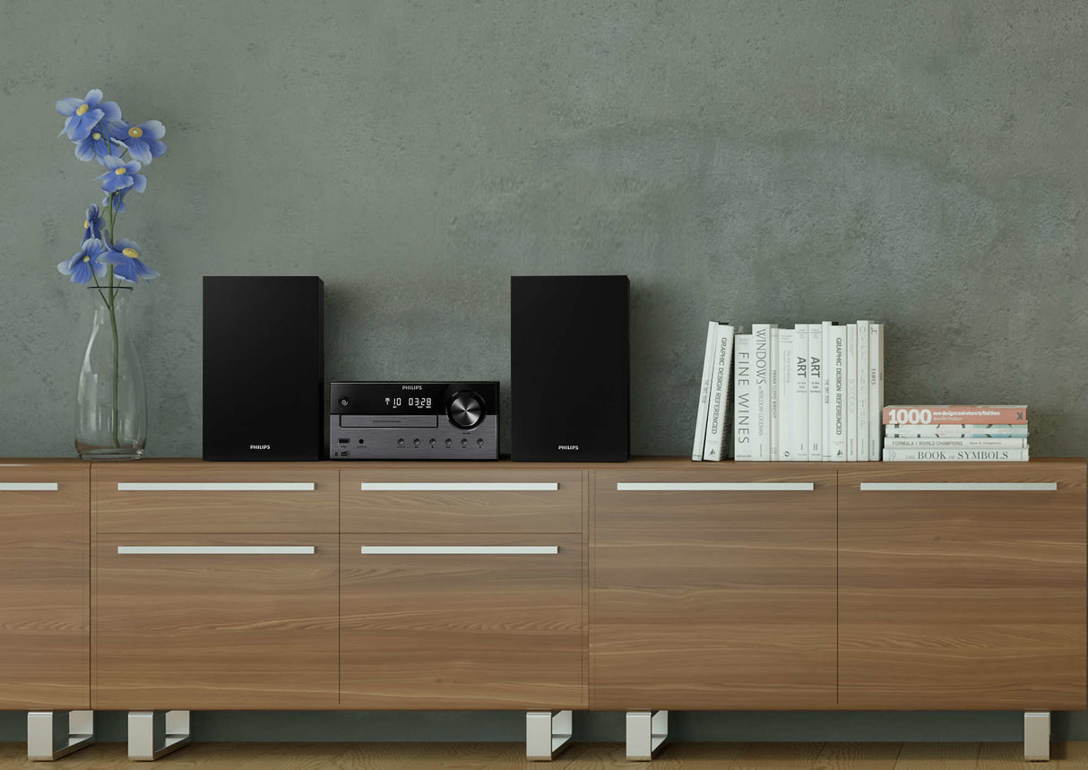 Philips TAM4505/12 set audio da casa Microsistema audio per la casa 60 W Nero, Grigio