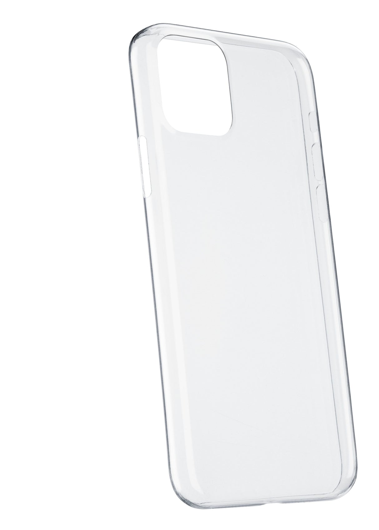 Cellularline Zero - iPhone 13 Custodia semi-rigida trasparente ultra sottile con finitura opaca