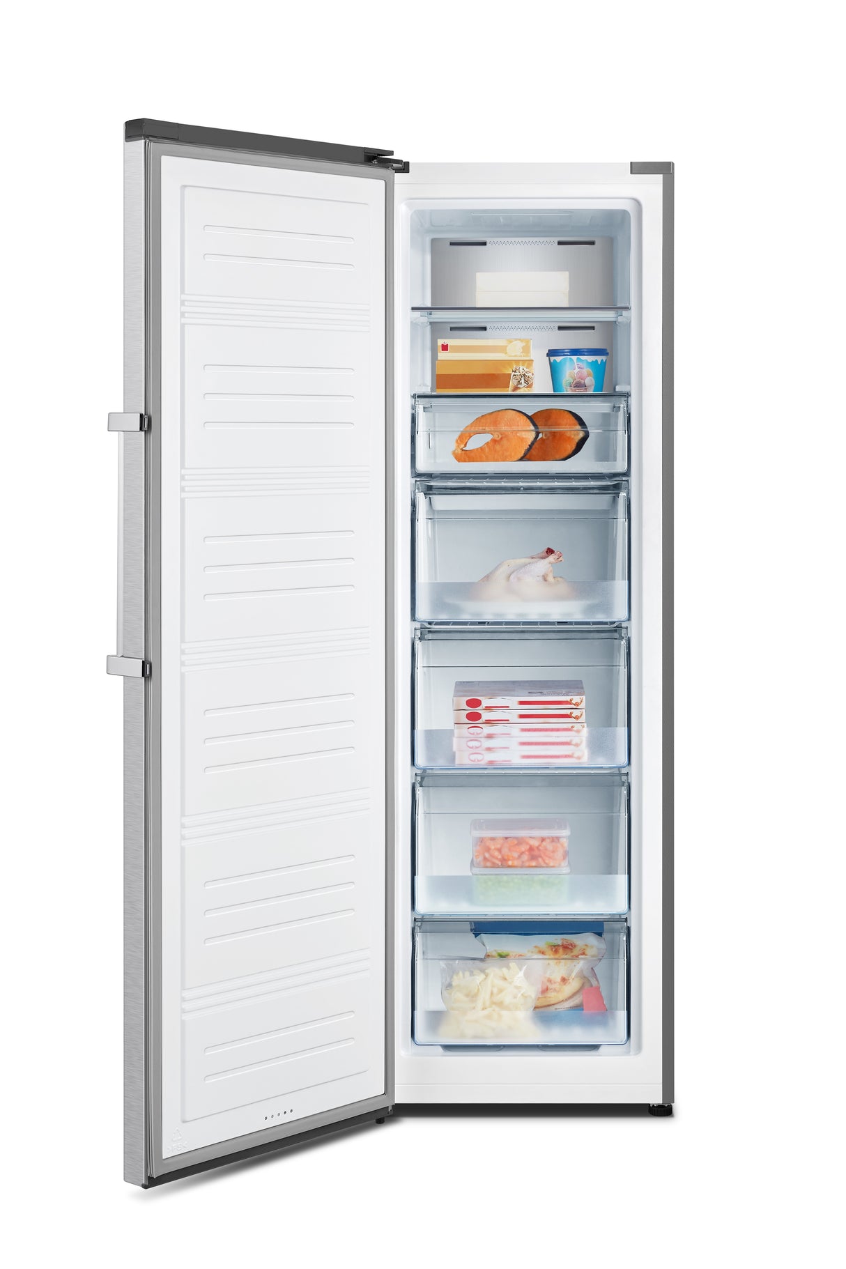 Hisense FV354N4BIE congelatore Congelatore verticale Libera installazione 260 L E Argento