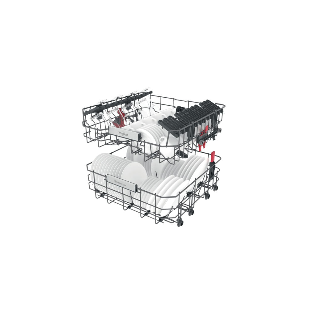 Whirlpool Lavastoviglie a libera installazione - WFO 3O41 PL X