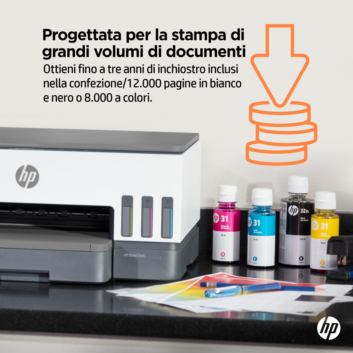 HP Smart Tank Stampante multifunzione 7005