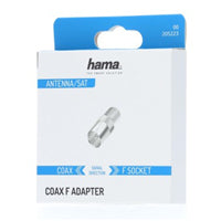 Hama 00205223 connettore coassiale Tipo F 1 pz