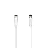 Hama Cavo SAT M/SAT M, 3 metri, 90 dB, bianco