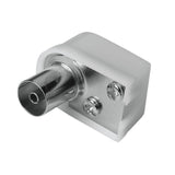 Hama Spina antenna angolare F, 6 mm, 75 Ohms, avvitabile