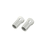 Hama 00205207 connettore coassiale Tipo F 2 pz