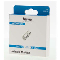 Hama Adattatore antenna M/antenna M, corpo in metallo