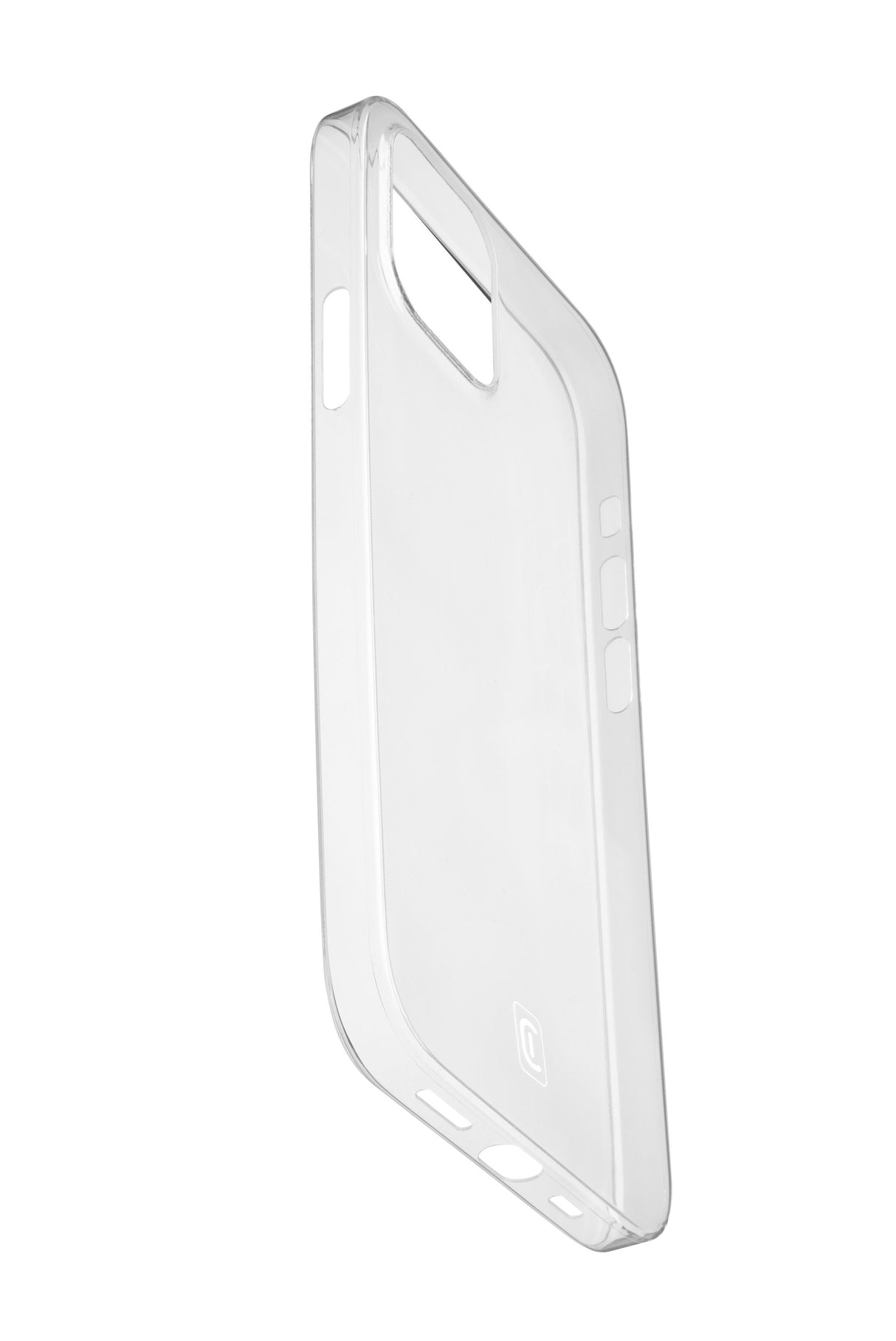 Cellularline Zero - iPhone 13 Custodia semi-rigida trasparente ultra sottile con finitura opaca