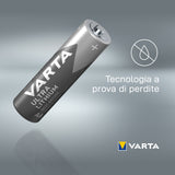 Varta Ultra Lithium, Batteria al litio, AA, Mignon, FR14505, Blister da 2