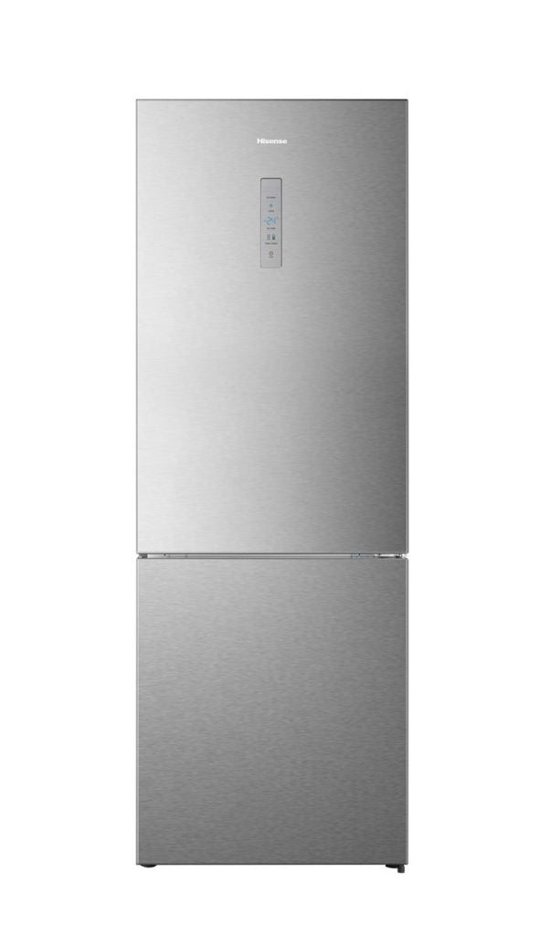 Hisense RB645N4BIE frigorifero con congelatore Libera installazione 495 L E Acciaio inox