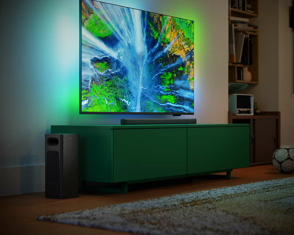 Philips TAB6309/10 altoparlante soundbar Grigio 2.1 canali 160 W