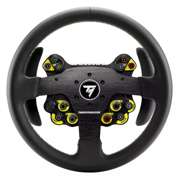 Thrustmaster Evo Racing 32R Leather Nero, Giallo Volante PC, PlayStation 4, PlayStation 5, Xbox, Xbox One