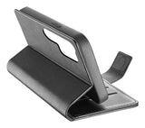 Cellularline Book Agenda - Galaxy S25 Ultra Custodia a libro effetto pelle con chiusura magnetica