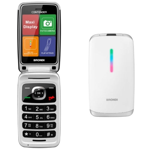 Cellulare Brondi Contender Bianco