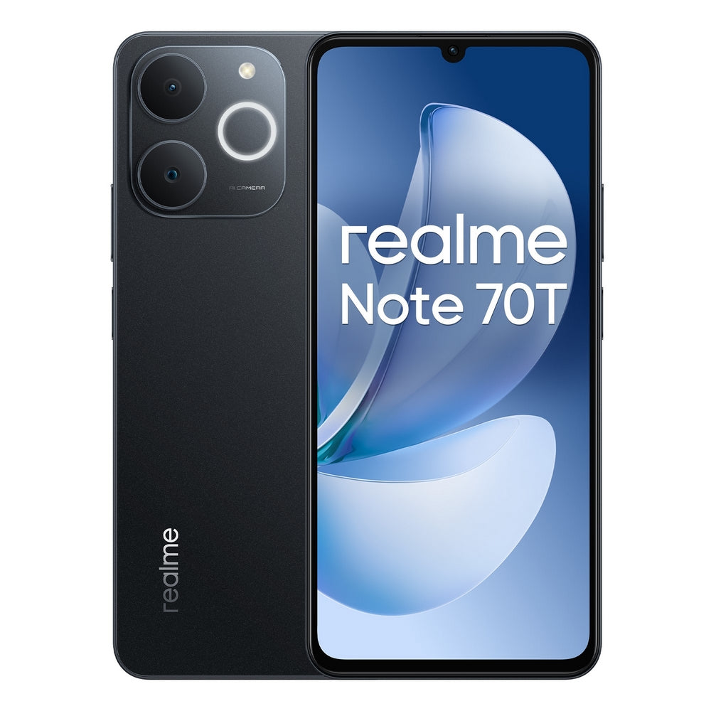 realme Note 70T 17,1 cm (6.74") Doppia SIM Android 15 4G USB tipo-C 4 GB 256 GB 6000 mAh Nero