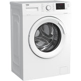 Beko Lavatrice Slim 6Kg WUXS61032WI-IT, Profondità 44 cm, Centrifuga 1000 giri, Motore inverter, Classe D, Bianco