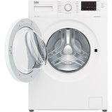 Beko Lavatrice Slim 6Kg WUXS61032WI-IT, Profondità 44 cm, Centrifuga 1000 giri, Motore inverter, Classe D, Bianco