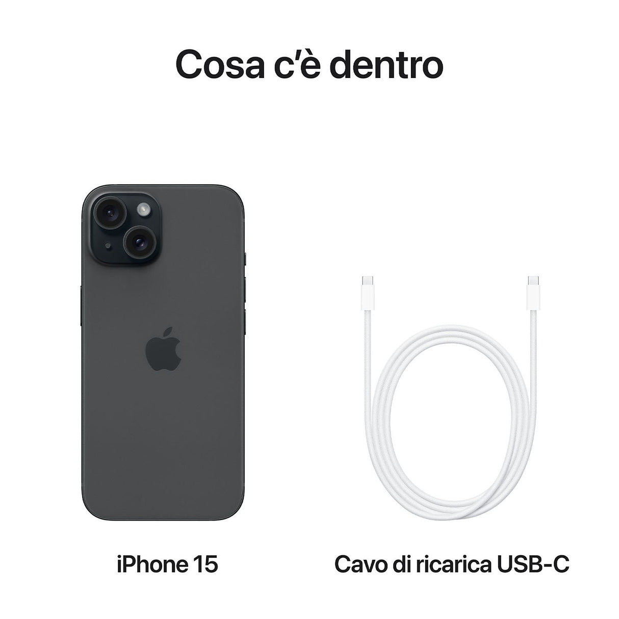 Apple iPhone 15 128GB Nero