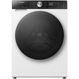 Hisense Lavatrice WF5S1045BW 10.5KG, Centrifuga 1400 giri, Classe A, Inverter, Wi-Fi, Vapore