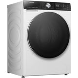 Hisense Lavatrice WF5S1045BW 10.5KG, Centrifuga 1400 giri, Classe A, Inverter, Wi-Fi, Vapore