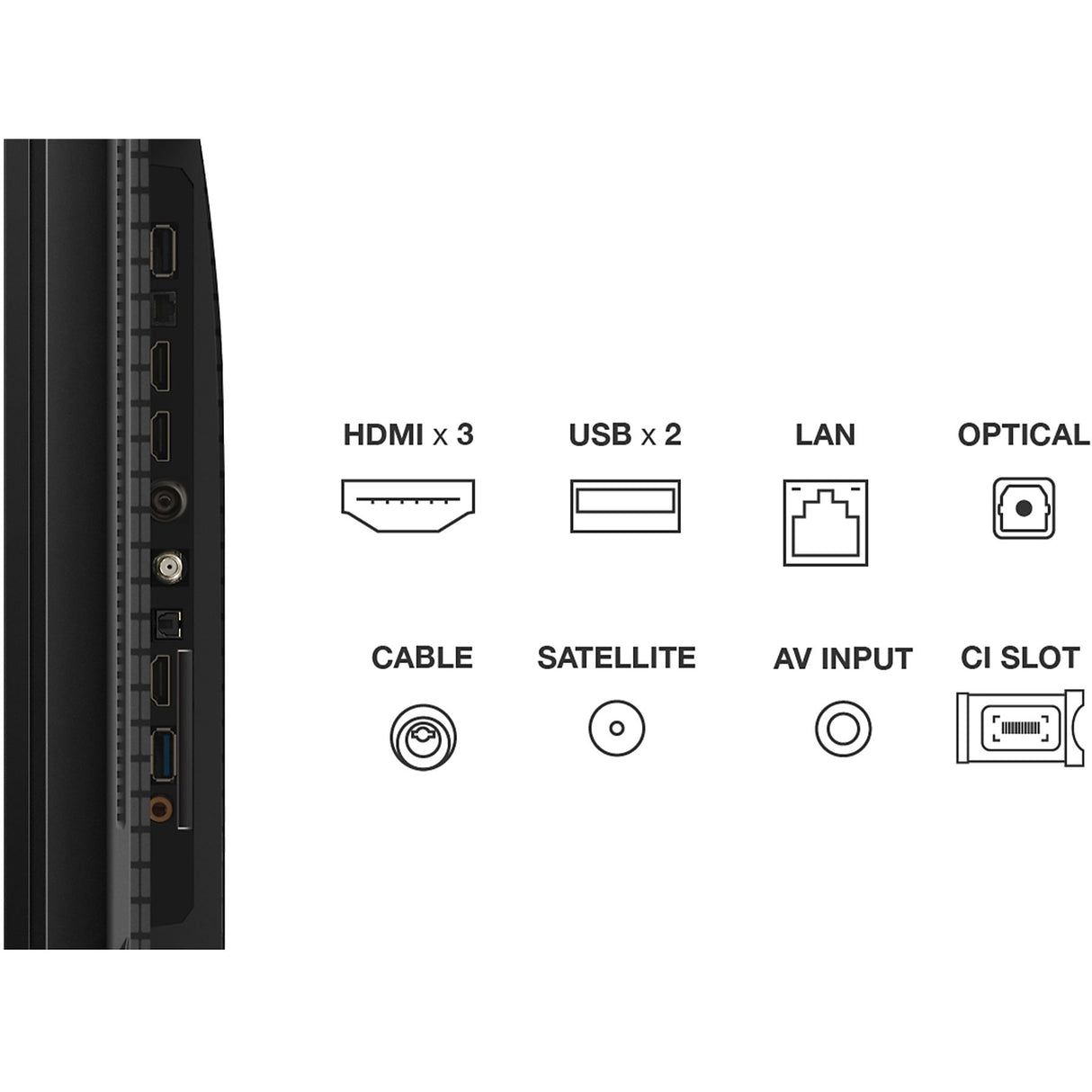 TCL 50C655 QLED Pro Smart TV 50 pollici, 4K Ultra HD, HDR, Google TV, Dolby Atmos, Wi-Fi, Bluetooth, Alexa e Google Assistant, Google Duo