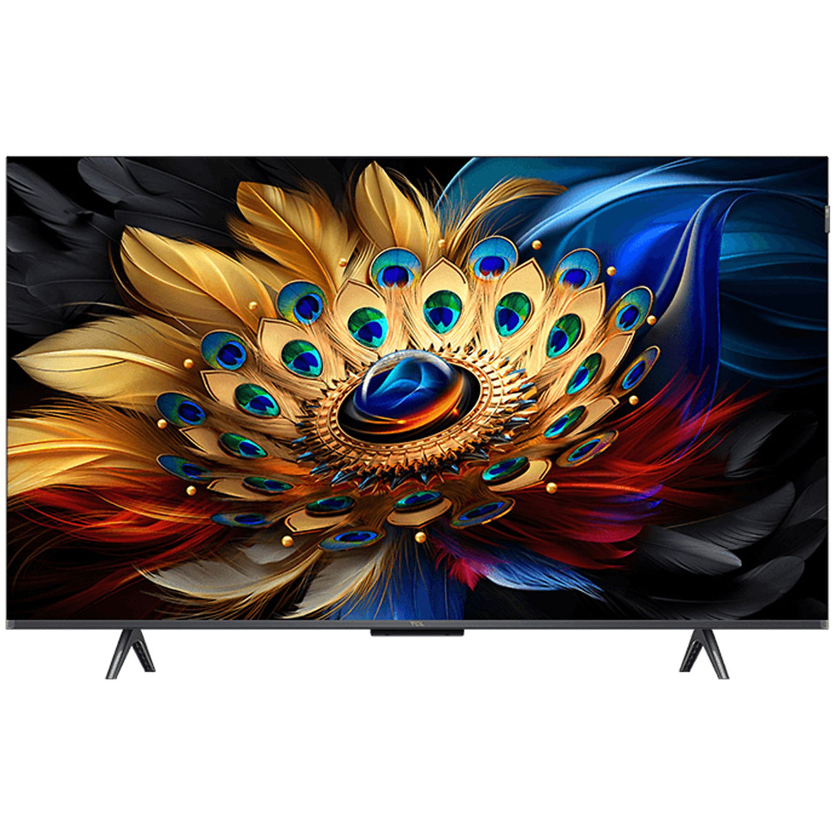 TCL 65C655 QLED Pro Smart TV 65 pollici, 4K Ultra HD, HDR, Google TV, Dolby Atmos, Wi-Fi, Bluetooth, Alexa e Google Assistant, Google Duo