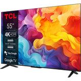 TCL 55P655 Smart TV 55 pollici, 4K HDR, Android TV, Dolby Audio, Alexa e Google Assistant