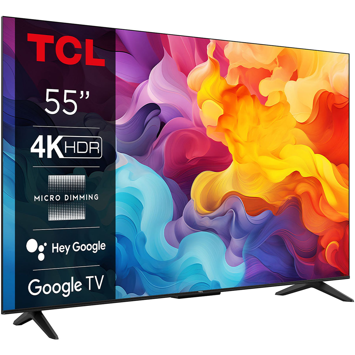 TCL 55P655 Smart TV 55 pollici, 4K HDR, Android TV, Dolby Audio, Alexa e Google Assistant