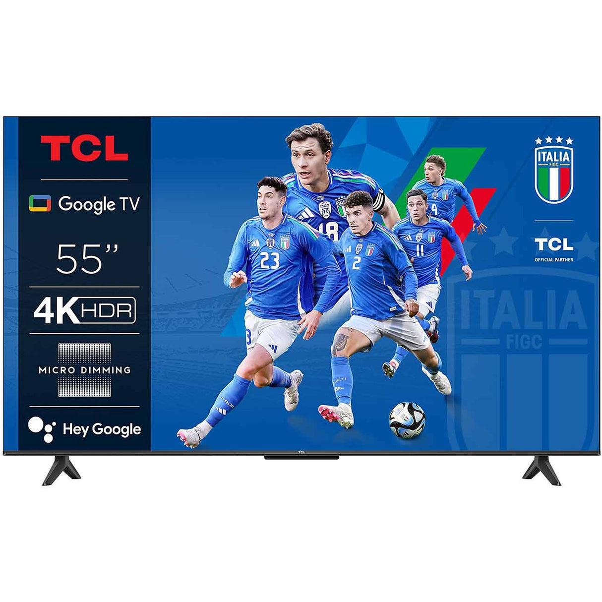 TCL 55P655 Smart TV 55 pollici, 4K HDR, Android TV, Dolby Audio, Alexa e Google Assistant