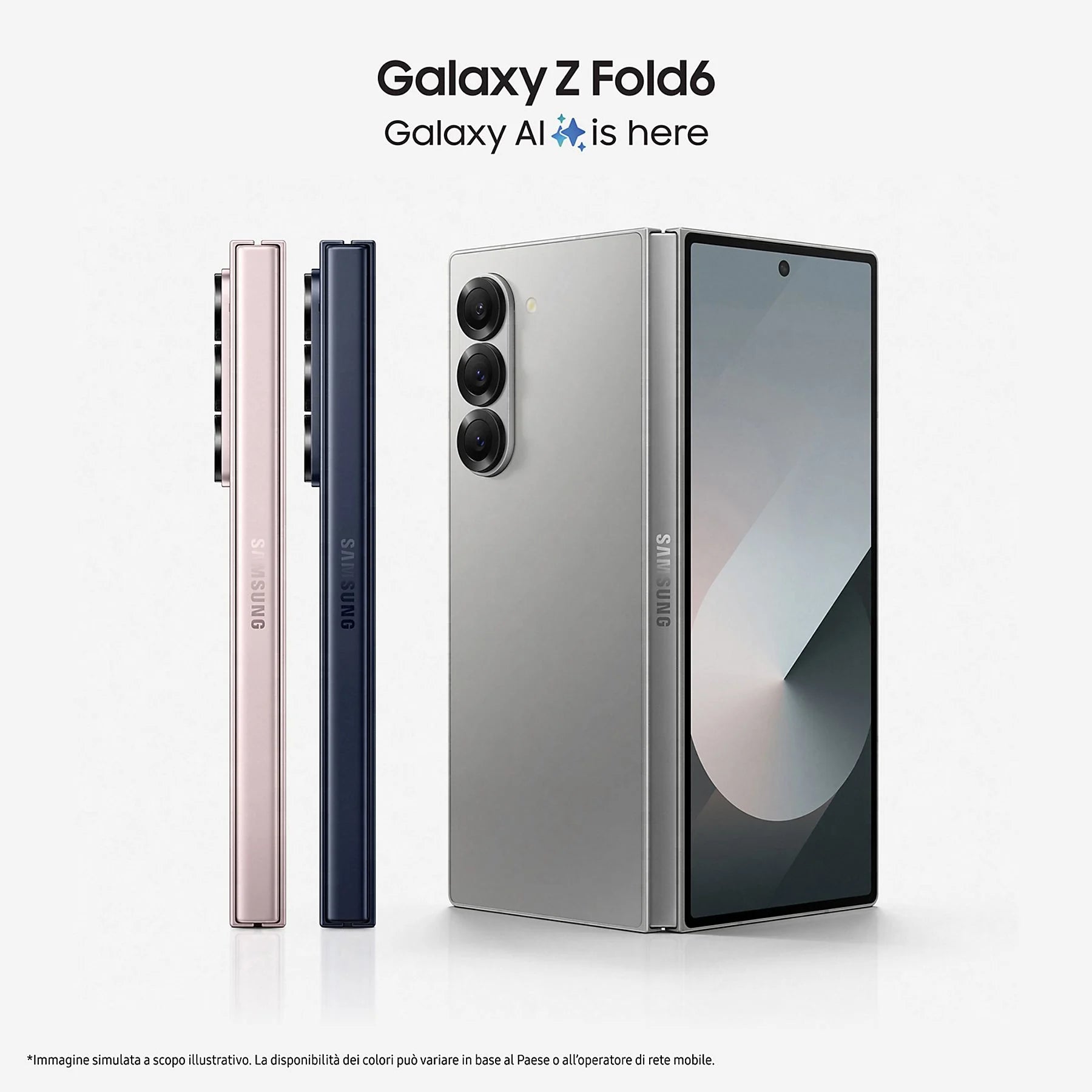 Samsung Galaxy Z Fold 6 1TB Silver Shadow