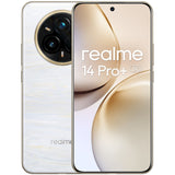 realme 14 Pro+ 5G 17,4 cm (6.83") Doppia SIM Android 15 USB tipo-C 12 GB 512 GB 6000 mAh Perlato, Bianco