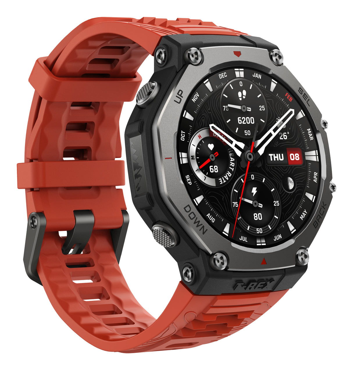 Amazfit T-Rex 3 Smartwatch 48 mm Lava