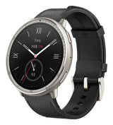 Amazfit Active 2 Round Black Leather Premium 1,32" AMOLED