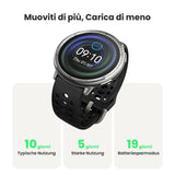 Amazfit Active 2 Smartwatch Round Black 1,32″ AMOLED