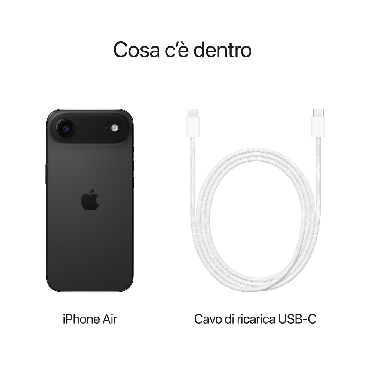 Apple iPhone Air 256GB Nero siderale