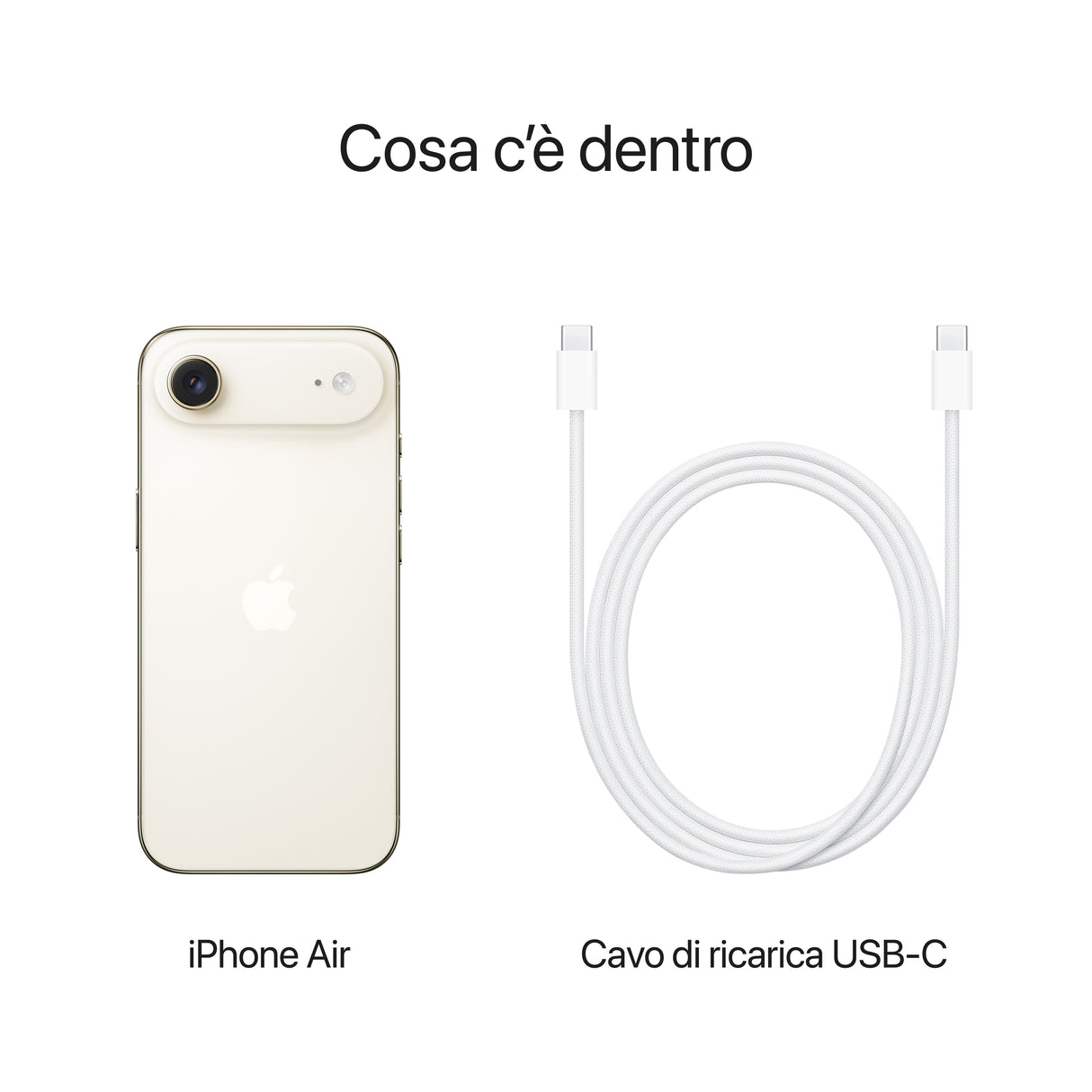 Apple iPhone Air 256GB Oro chiaro
