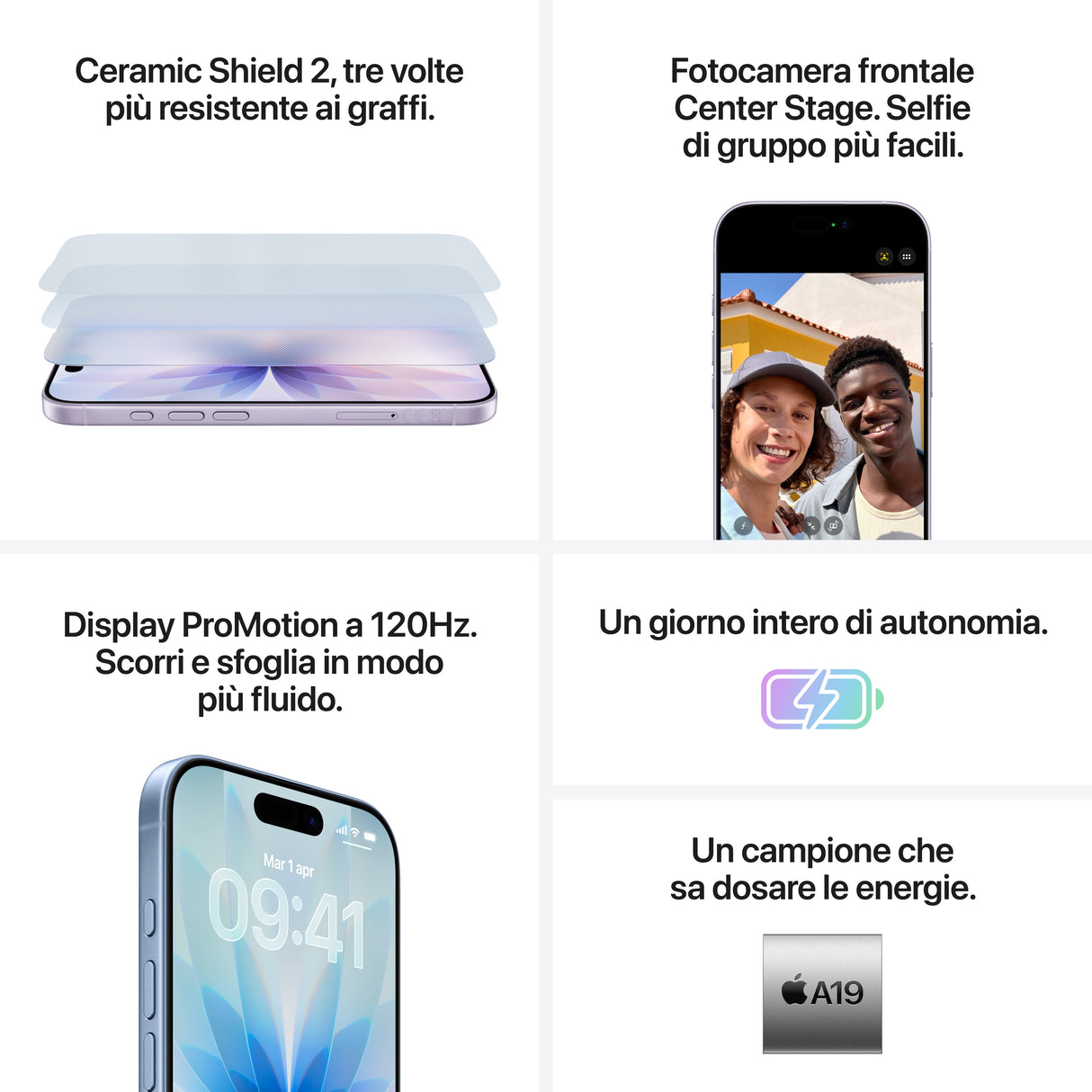 Apple iPhone 17 256GB Azzurro Nebbia