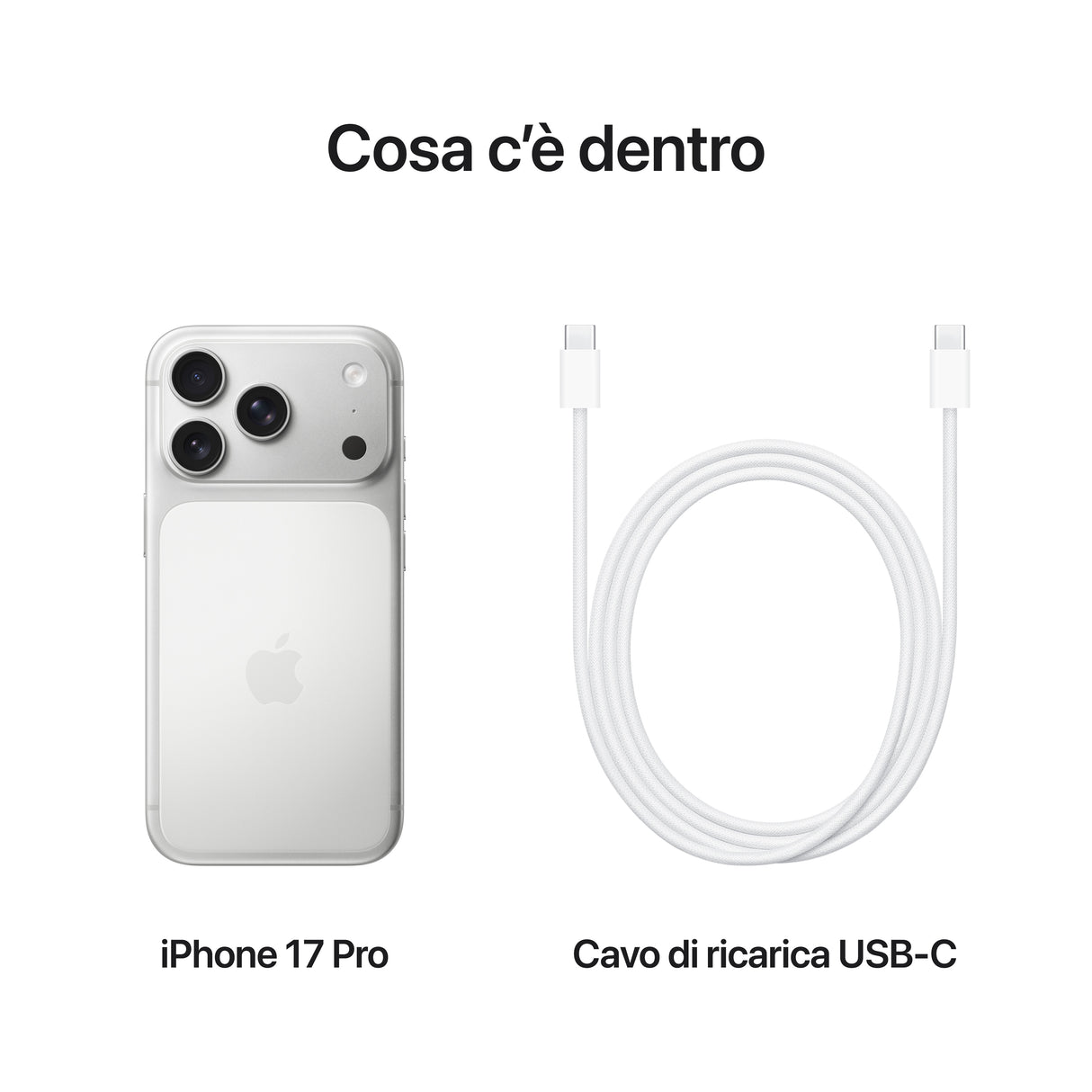 Apple iPhone 17 Pro 1TB Argento