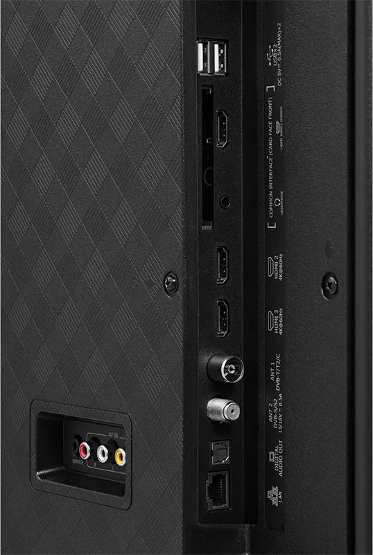 Smart Tv Hisense 43 pollici 43E79HQ E7HQ SERIES 4K Ultra HD Black