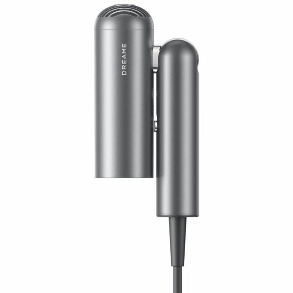 Dreame Pocket Asciugacapelli, Portatile 3 forme pieghevoli, Phon per Capelli, motore da 110.000 giri al minuto, 300 milioni di ioni negativi per cm³, temperatura costante di 57 °C - Space Grey