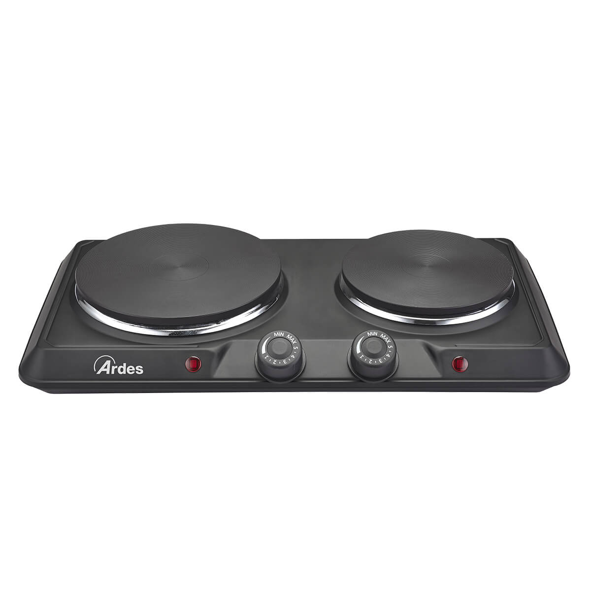 ARFOEL05   FORNELLO EL. 2 PIASTRE IN GHISA 1000-1500 W 15-18