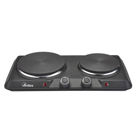 ARFOEL05   FORNELLO EL. 2 PIASTRE IN GHISA 1000-1500 W 15-18